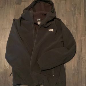 The North Face APEX Android Hooded Jacket-Black- Size XXL